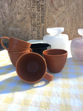 Load image into Gallery viewer, Höganäs terracotta coloured cups
