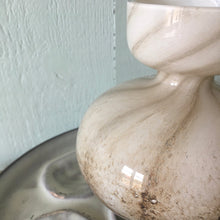Load image into Gallery viewer, Beige glass vase
