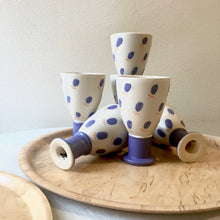 Load image into Gallery viewer, Dotted handmade cups
