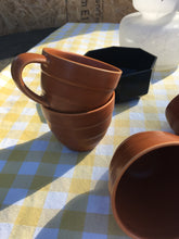 Load image into Gallery viewer, Höganäs terracotta coloured cups
