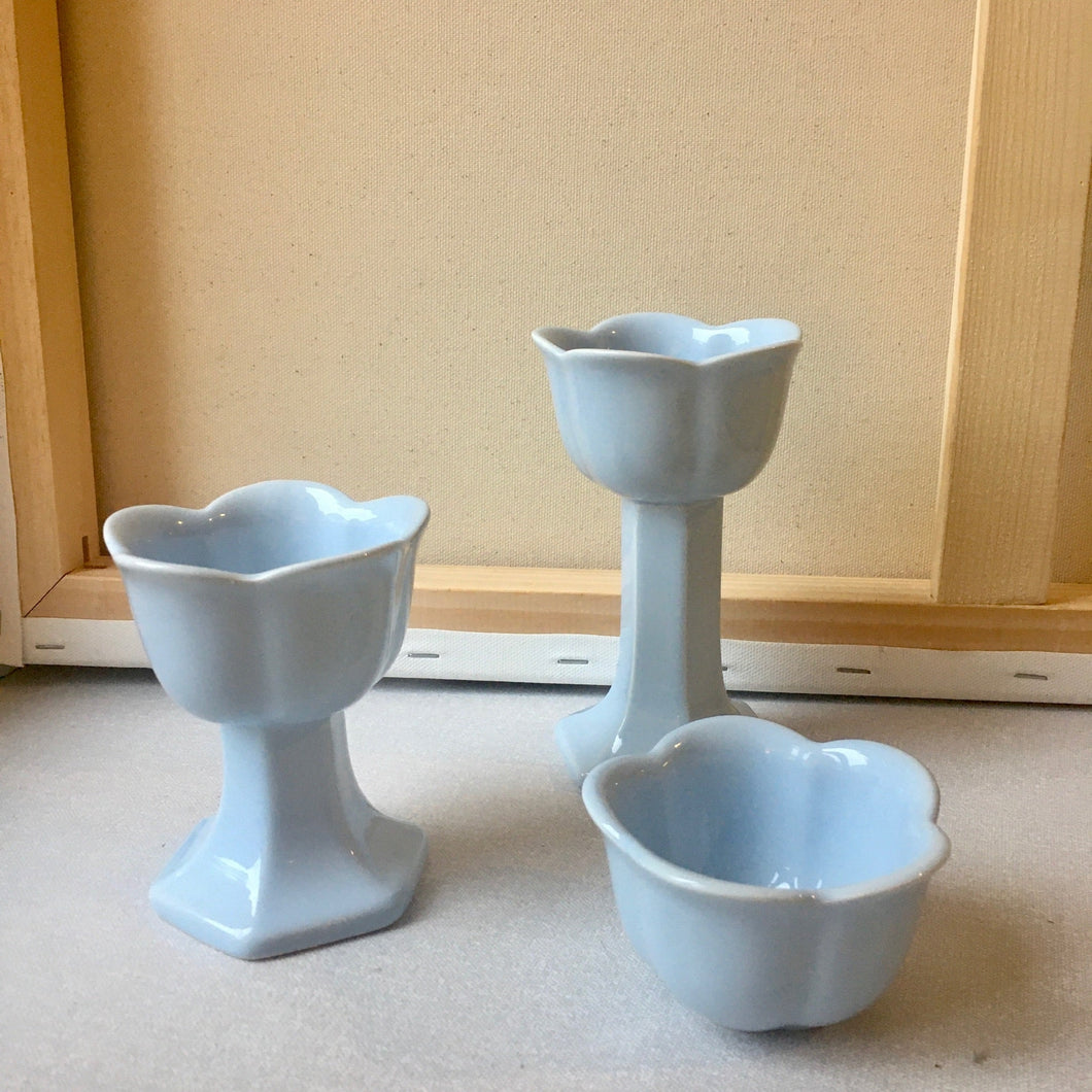 Boda flower shaped tealight holders