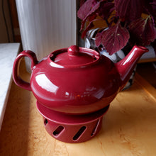 Load image into Gallery viewer, Höganäs teapot with heater stand

