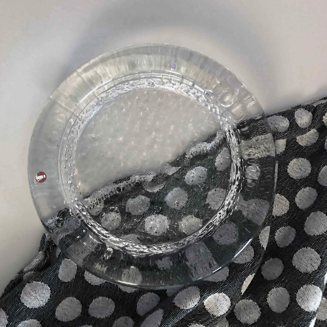 Iittala textured glass bowl