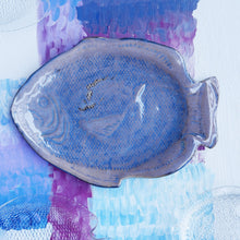 Load image into Gallery viewer, Ceramic fish serving plate
